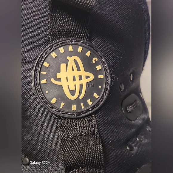 NIKE AIR HUARACHE DRUFT BLACK VOLT. Size 12 - Picture 4 of 12